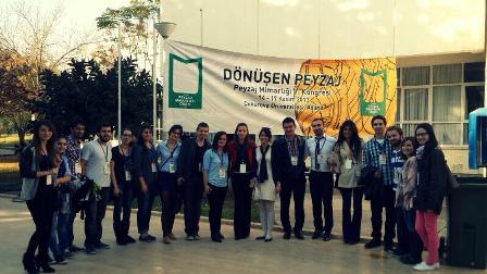 EGE ÜNİVERSİTESİ PMOGENÇ TEMSİLCİLERİ 5. PEYZAJ MİMARLIĞI KONGRESİ ÖĞRENCİ FORUMUNA KATILDI  