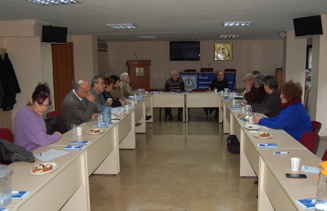 İDARİ VE MALİ DENETİMİ ÇEVRE VE ŞEHİRCİLİK BAKANLIĞI`NA VERİLEN ODALARIN YÖNETİCİLERİ TOPLANDI