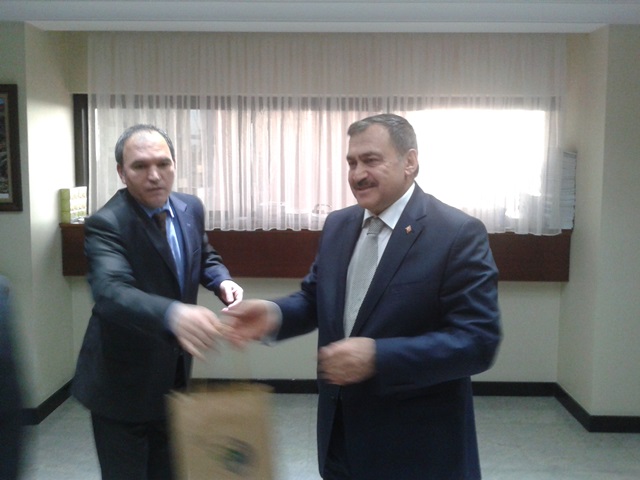 ODA YÖNETİM KURULUMUZ ORMAN VE SU BAKANI SAYIN VEYSEL EROĞLU İLE GÖRÜŞMELERDE BULUNDU