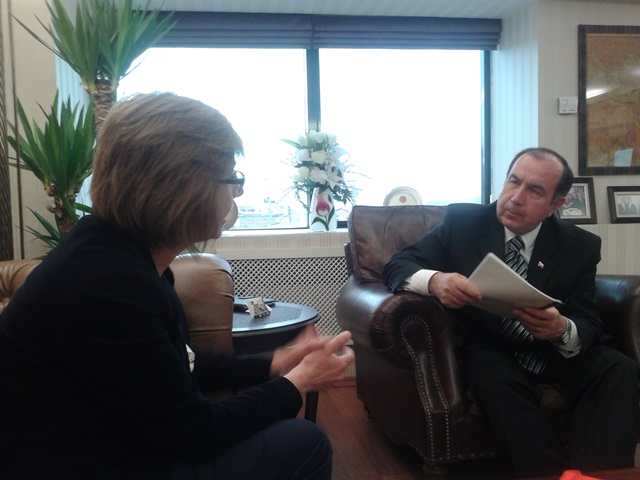 AVRUPA BİRLİĞİ BAKAN YARDIMCISI İLE MESLEK POLİTİKALARIMIZ ÜZERİNE GÖRÜŞMELERDE BULUNDUK