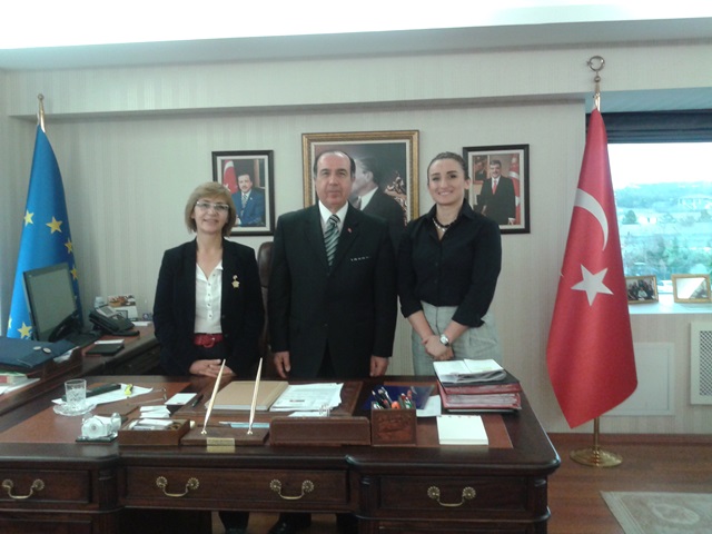 AVRUPA BİRLİĞİ BAKAN YARDIMCISI İLE MESLEK POLİTİKALARIMIZ ÜZERİNE GÖRÜŞMELERDE BULUNDUK