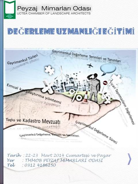 DEĞERLEME UZMANLIĞI EĞİTİMİ DÜZENLİYORUZ