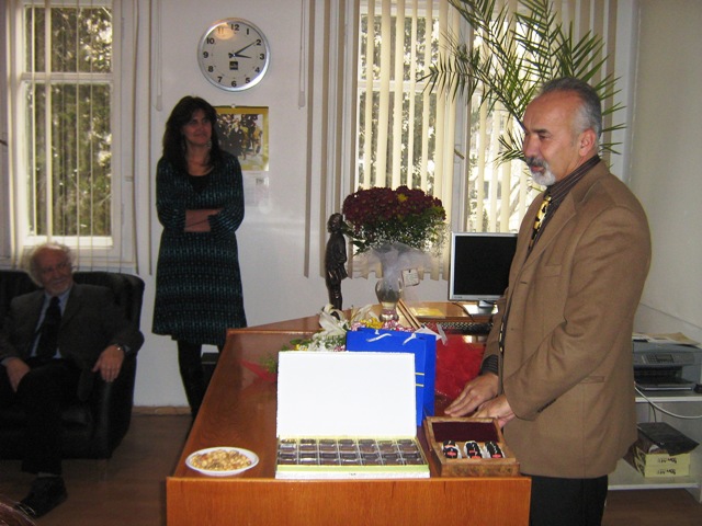 AÜ ZİRAAT FAKÜLTESİ PEYZAJ MİMARLIĞI BÖLÜM BAŞKANLIĞINDA BAYRAK DEĞİŞİMİ..