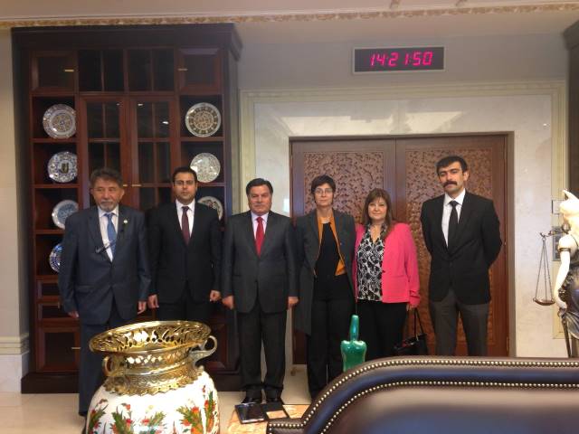 ANAYASA MAHKEMESİ BAŞKANI SN. HAŞİM KILIÇ`LA GÖRÜŞTÜK.