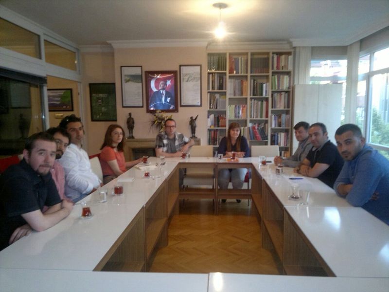 10. DÖNEM İSTANBUL ŞUBE YÖNETİM KURULU ODAMIZI ZİYARET ETTİ