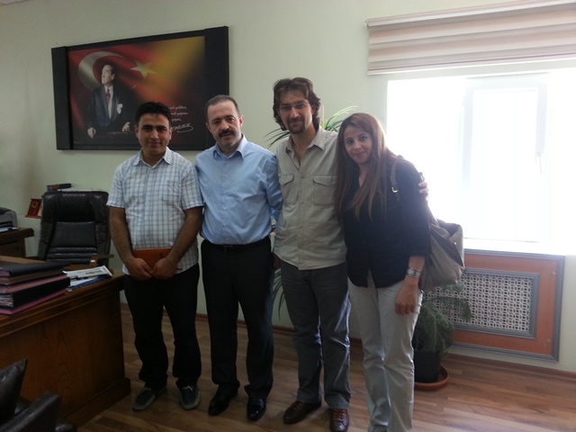 VAN İL TEMSİLCİLİĞİ TUŞBA BELEDİYE BAŞKANI`NI ZİYARET ETTİ