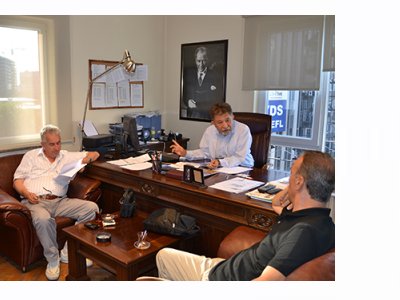 ODA  BAŞKANLARI İLE TOPLANTI YAPILDI