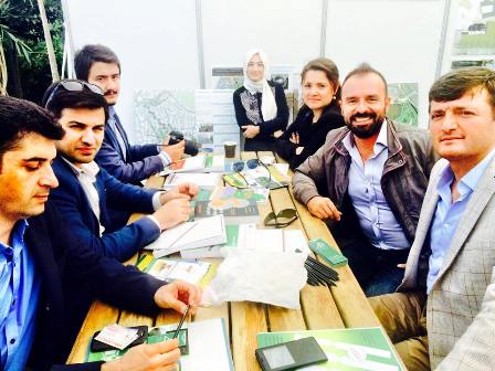 10.ÖDEMİŞ SÜS BİTKİLERİ VE FİDANCILIK SERGİSİNE ŞUBEMİZDE KATILMIŞTIR...