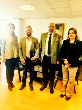 İZMİR BÜYÜKŞEHİR BELEDİYESİ GENEL SEKRETER YARDIMCISI DR. BUĞRA GÖKÇE`Yİ MAKAMINDA ZİYARET ETTİK...