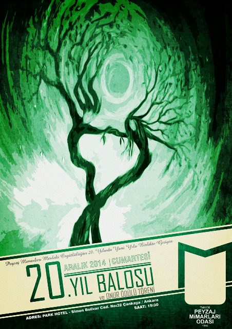 PEYZAJ MİMARLARI MESLEKİ ÖRGÜTLÜLÜĞÜN 20. YILINDA YENİ YILA BİRLİKTE GİRİYOR