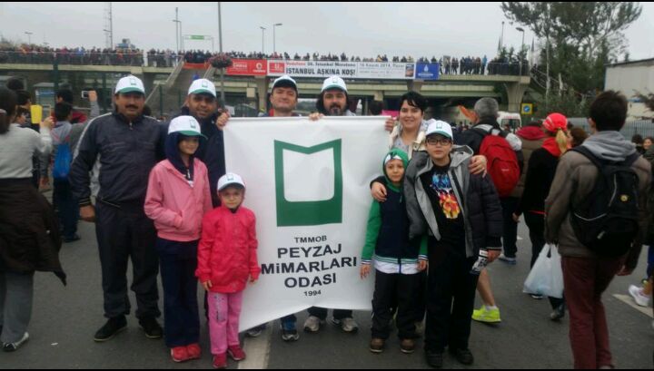 36.İSTANBUL MARATONU VE MARATON FUARINA TMMOB PEYZAJ MİMARLARI ODASI İSTANBUL ŞUBESİ OLARAK KATILIM GÖSTERDİK.