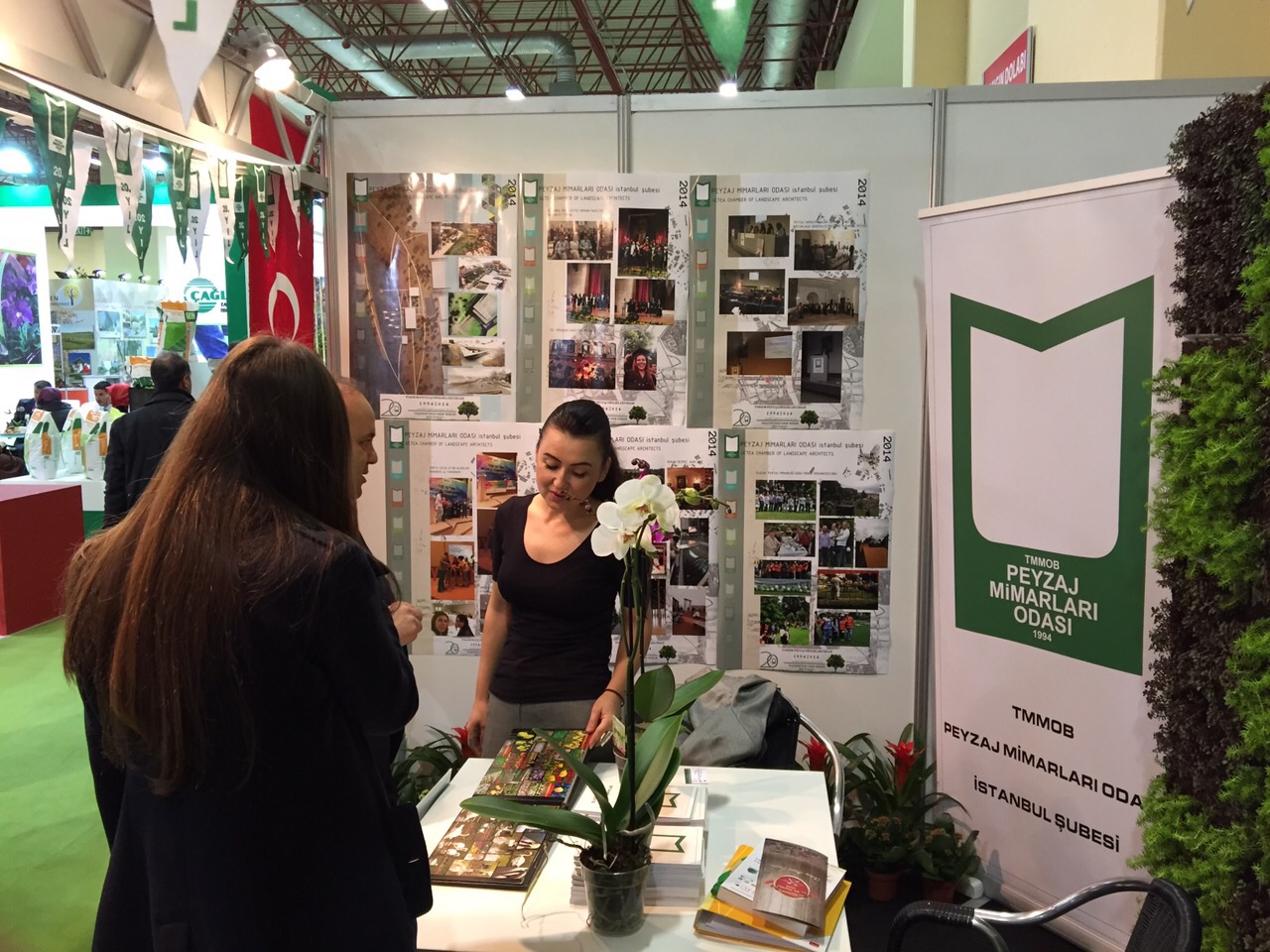 6.FLOWER SHOW TÜRKİYE FUARINA ŞUBEMİZ OLARAK KATILDIK.