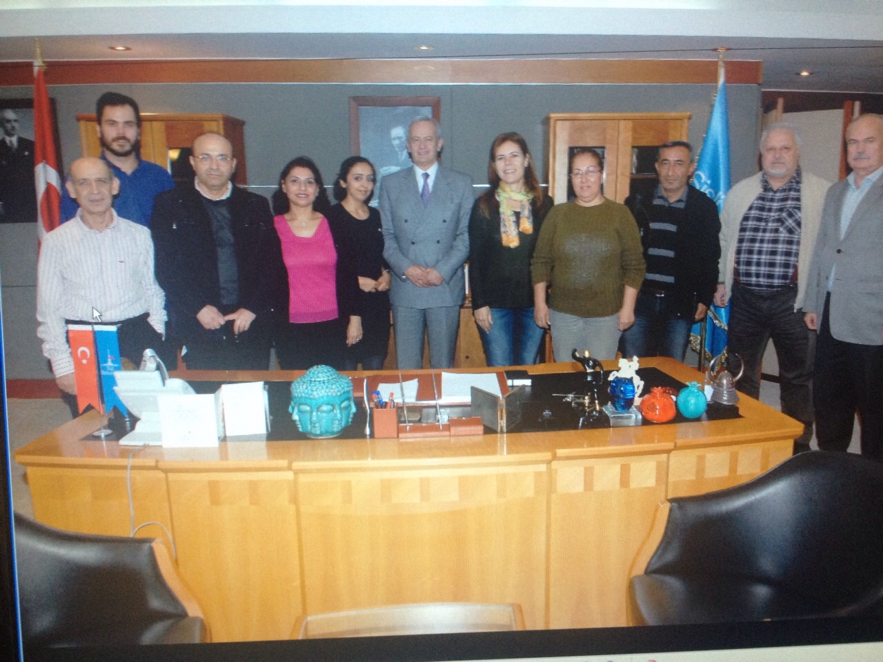 TMMOB İSTANBUL İL KOORDİNASYON KURULU TEMSİLCİLERİ TARAFINDAN ŞİŞLİ BELEDİYE BAŞKANI SN. HAYRİ İNÖNÜ ZİYARET EDİLDİ