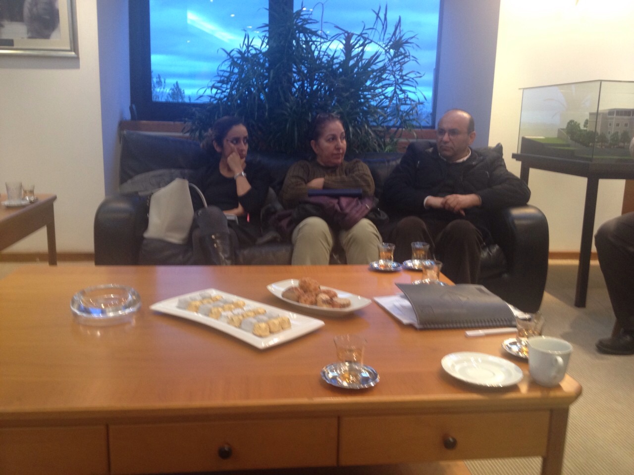 TMMOB İSTANBUL İL KOORDİNASYON KURULU TEMSİLCİLERİ TARAFINDAN ŞİŞLİ BELEDİYE BAŞKANI SN. HAYRİ İNÖNÜ ZİYARET EDİLDİ