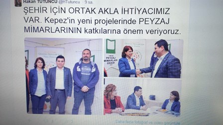 KEPEZ BELEDİYE BAŞKANI HAKAN TÜTÜNCÜ ŞUBEMİZİ ZİYARET ETTİ