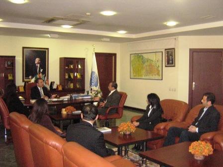 SEYHAN BELEDİYE BAŞKANI PROF. DR. AZİM ÖZTÜRK'Ü ZİYARET