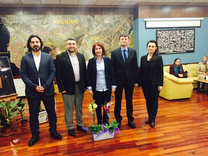T.C. AVCILAR BELEDİYE BAŞKANI SN.DR. HANDAN TOPRAK BENLİ ZİYARET EDİLDİ.