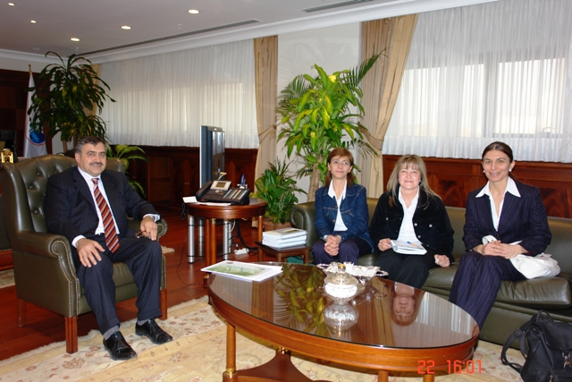 ÇEVRE VE ORMAN BAKANI SN EROĞLU İLE MAKAMINDA BULUŞTUK