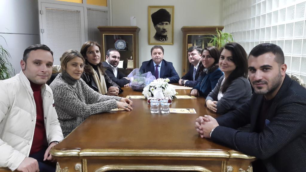 T.C. MALTEPE BELEDİYE BAŞKANI SN. ALİ KILIÇ 09 OCAK 2015 TARİHİNDE MAKAMINDA ZİYARET EDİLDİ.