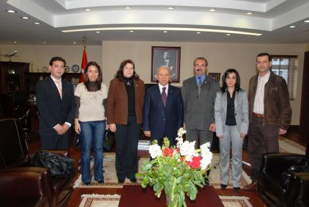 ADANA VALİSİ İLHAN ATIŞ'I ZİYARET....
