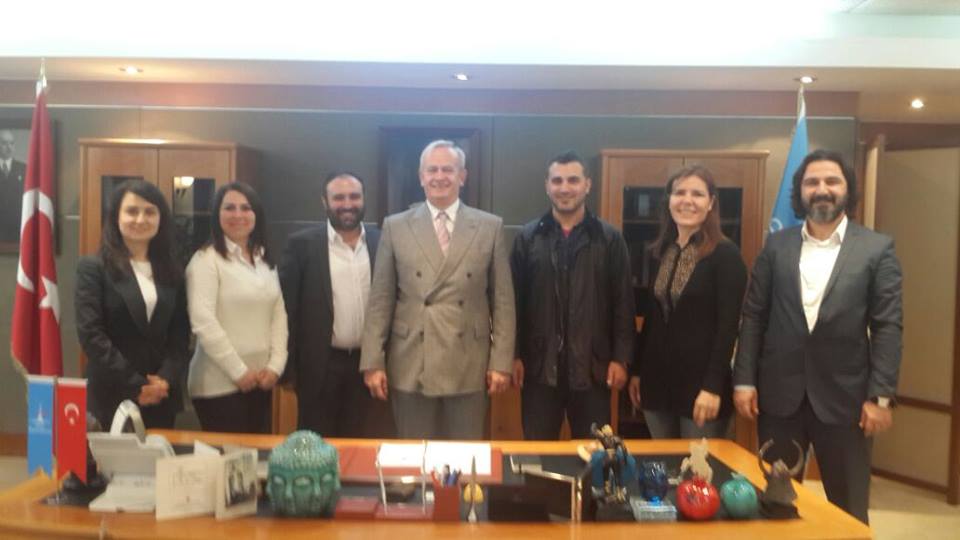 T.C. ŞİŞLİ BELEDİYE BAŞKANI SN. HAYRİ İNÖNÜ 28 OCAK 2015 TARİHİNDE ZİYARET EDİLDİ.