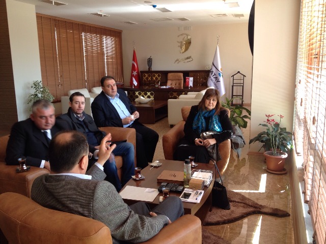 HATAY BÜYÜKŞEHİR BELEDİYE BAŞKANI SN. DOÇ.DR. LÜTFÜ SAVAŞ ZİYARET EDİLDİ.