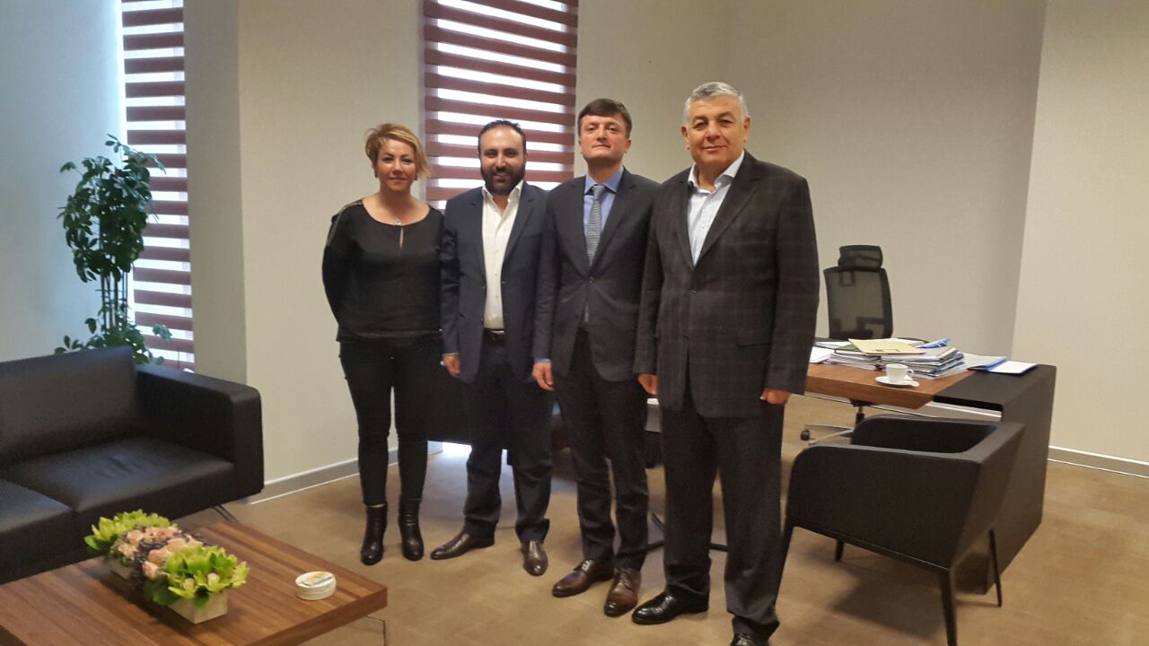 T.C. SARIYER BELEDİYE BAŞKANI SN.ŞÜKRÜ GENÇ 20 MART 2015 TARİHİNDE MAKAMINDA ZİYARET EDİLDİ