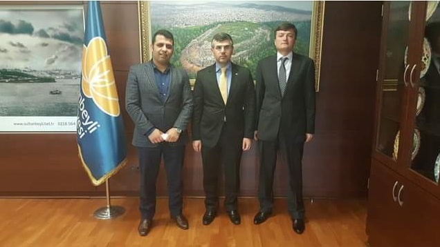 T.C. SULTANBEYLİ BELEDİYE BAŞKANI SN. HÜSEYİN KESKİN 16 NİSAN 2015 TARİHİNDE ZİYARET EDİLDİ