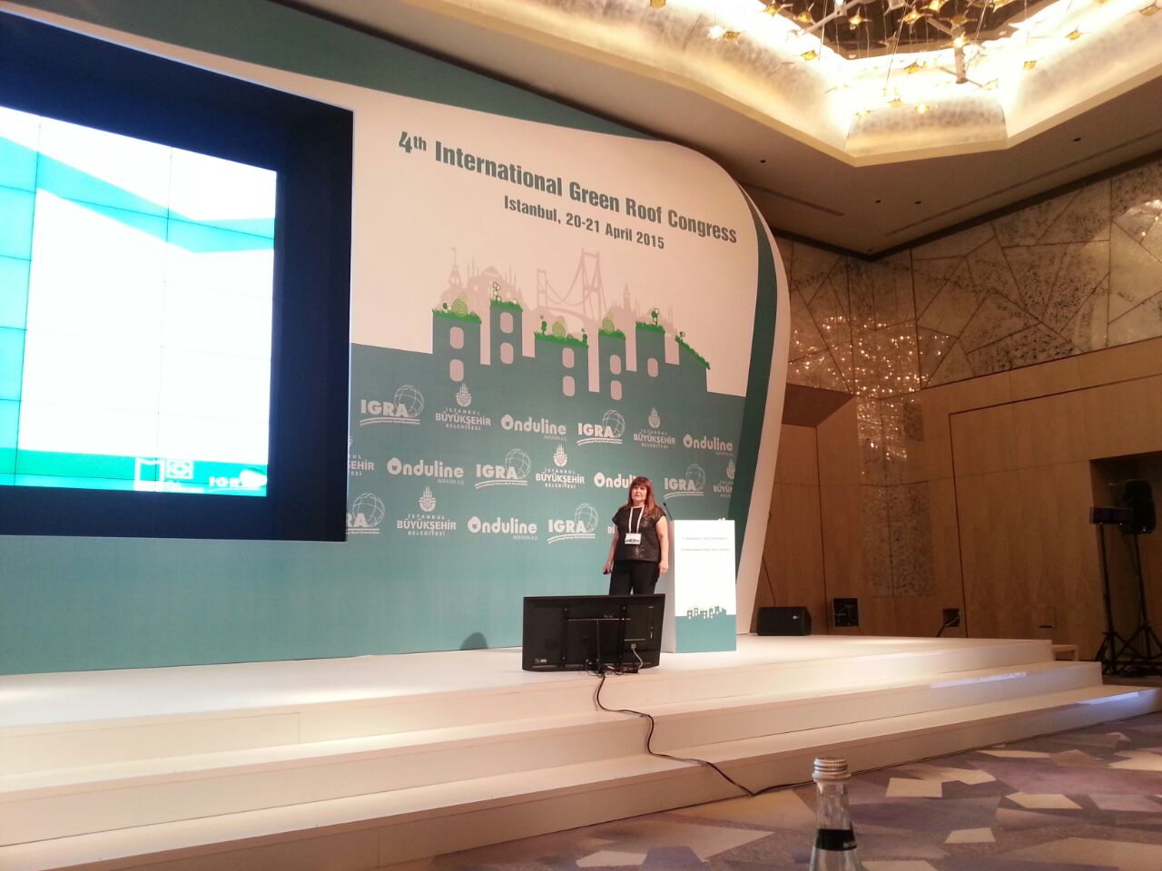 4. ULUSLARARASI YEŞİL ÇATI KONGRESİ’NE KATILDIK.