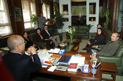 ADANA BÜYÜKŞEHİR BELEDİYE BAŞKANI AYTAÇ DURAK'I ZİYARET....