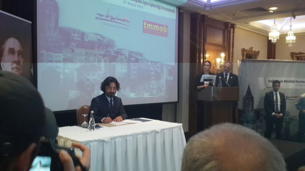 TMMOB’YE BAĞLI ODALARLA İSTANBUL’DAKİ 14 BELEDİYE ARASINDA ORTAK MESLEKİ PROTOKOL İMZALANDI