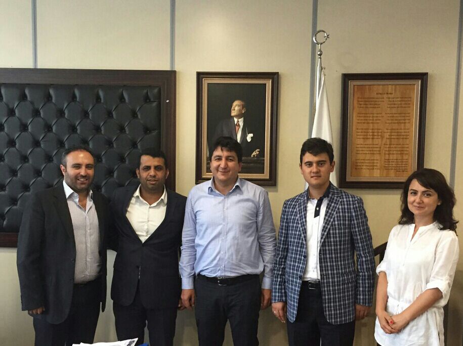 T.C.  SANCAKTEPE BELEDİYE BAŞKAN YARDIMCISI SN. SELÇUK BOSTAN 18 HAZİRAN 2015 TARİHİNDE ZİYARET EDİLDİ