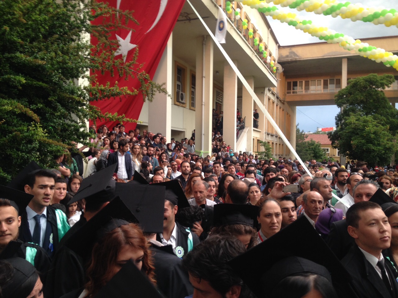 ANKARA ÜNİVERSİTESİ ZİRAAT FAKÜLTESİ MEZUNİYET TÖRENİNE KATILDIK.