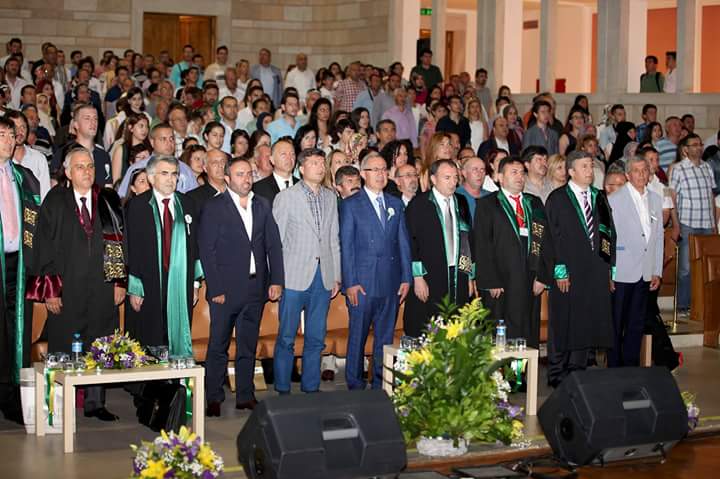 İSTANBUL ÜNİVERSİTESİ ORMAN FAKÜLTESİ 2015 MEZUNİYET TÖRENİNE KATILIMDA BULUNULDU