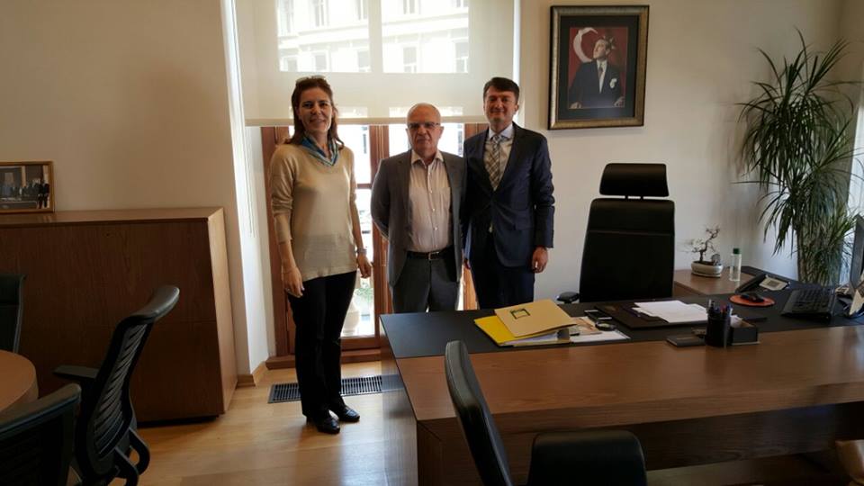 T.C. BEYOĞLU BELEDİYE BAŞKAN DANIŞMANI SN. ARİF KÖKLÜ 25 HAZİRAN 2015 TARİHİNDE MAKAMINDA ZİYARET EDİLDİ.