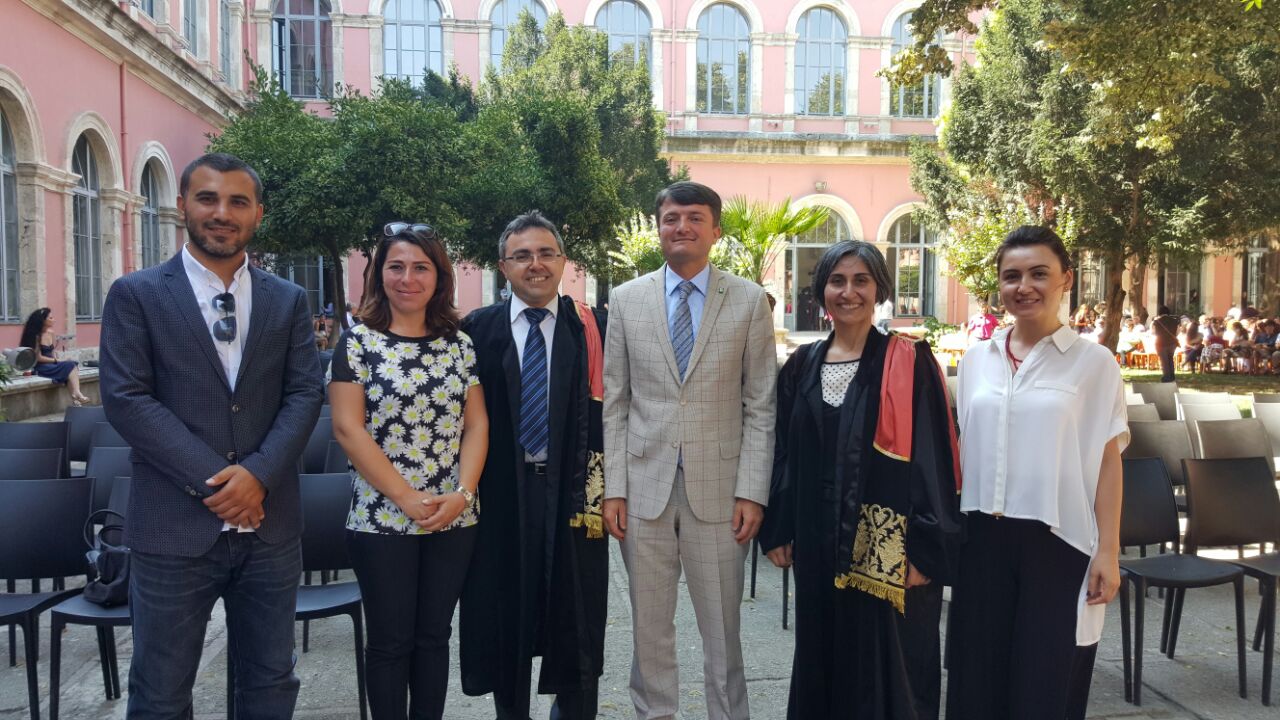 İSTANBUL TEKNİK ÜNİVERSİTESİ PEYZAJ MİMARLIĞI BÖLÜMÜNÜN MEZUNİYET TÖRENİNE KATILIMDA BULUNULDU