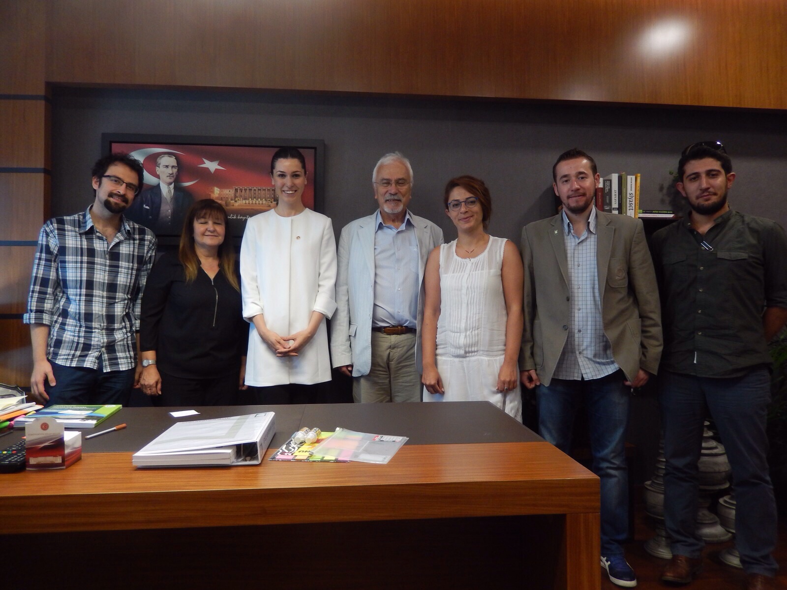 PEYZAJ MİMARI MİLLETVEKİLİ SN. ÇİĞDEM KARAASLAN ZİYARET EDİLDİ