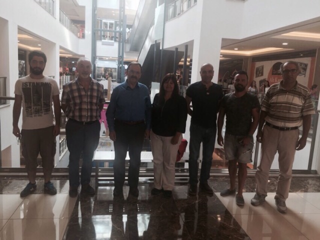 SAMSUN BAFRA BELEDİYE BAŞKANI SN. ZİHNİ ŞAHİN  İLE TOPLANTI GERÇEKLEŞTİRİLDİ