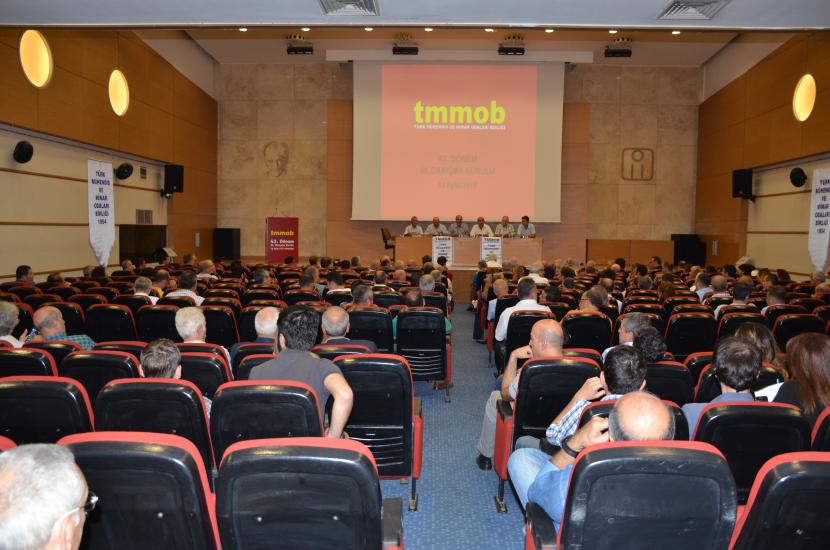 TMMOB 43. DÖNEM 3. DANIŞMA KURULU TOPLANTISI`NA KATILDIK