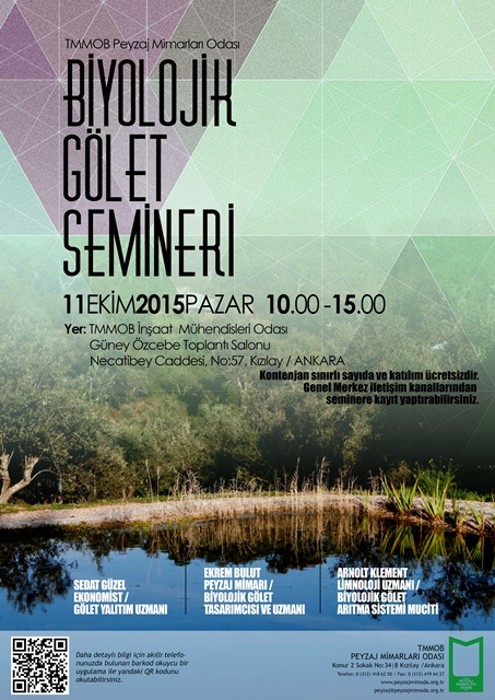BİYOLOJİK GÖLET SEMİNERİ