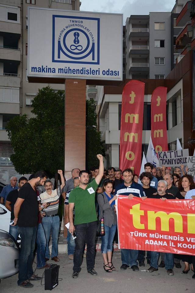 TMMOB ADANA  İKK:YASTAYIZ! İSYANDAYIZ!