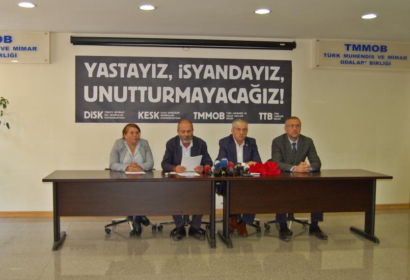 YASTAYIZ, İSYANDAYIZ, UNUTTURMAYACAĞIZ!
