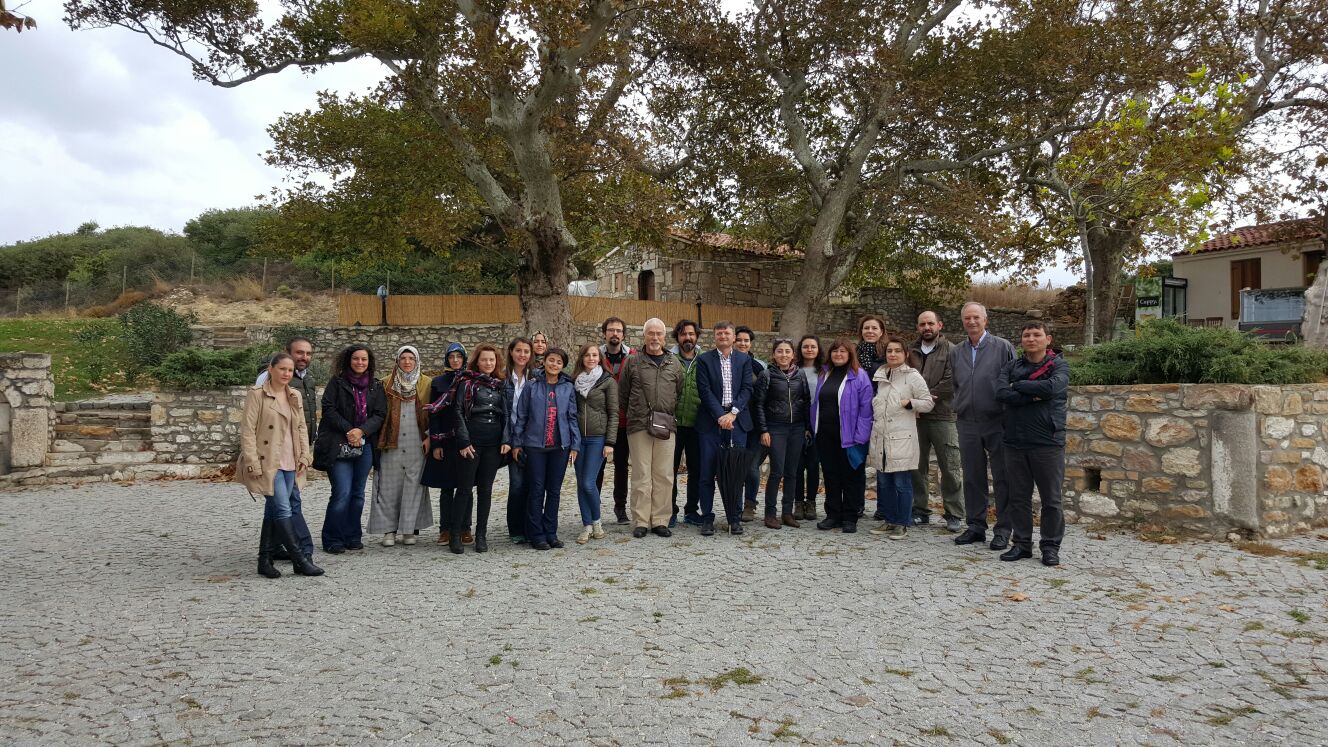 BOZCAADA PEYZAJ PLANLAMASI VE SAHİL BANDI ÇEVRE DÜZENLEMESİ 10-11 EKİM 2015 TARİHLERİNDE ÖN ETÜD ÇALIŞMASI GERÇEKLEŞTİRİLDİ