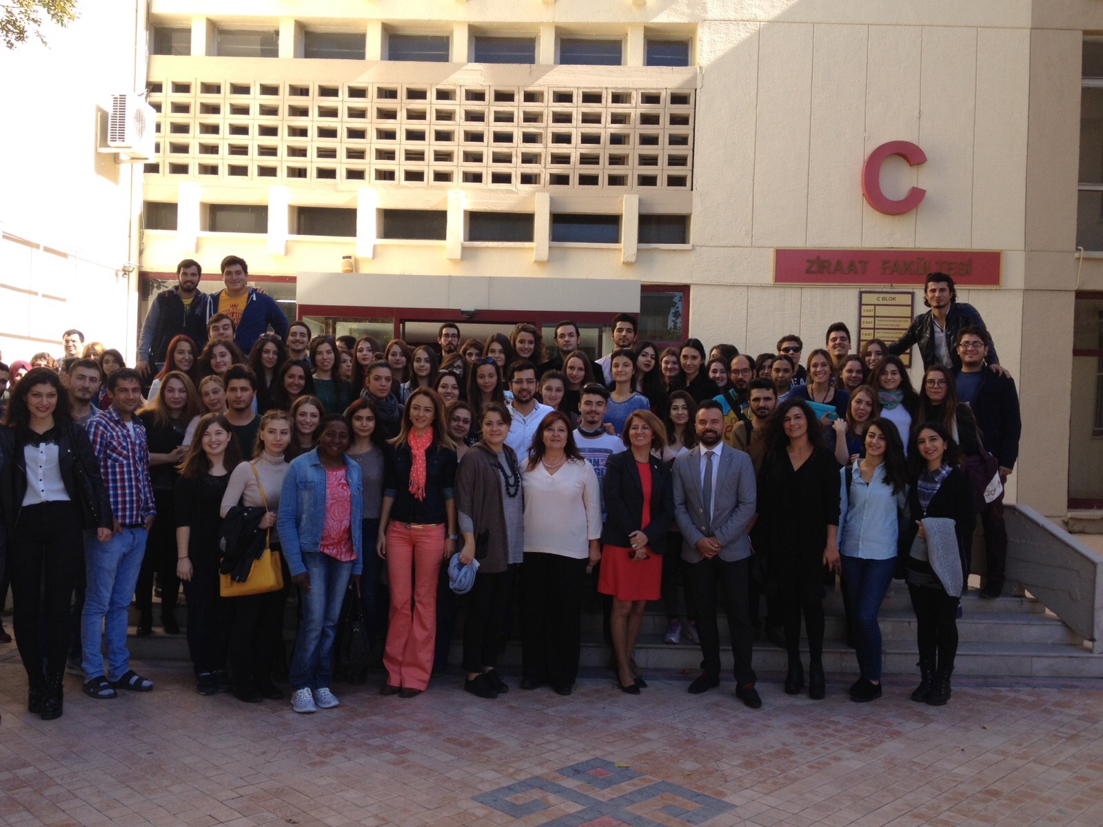 EGE ÜNİVERSİTESİ PEYZAJ MİMARLIĞI BÖLÜMÜNÜ ZİYARET ETTİK.