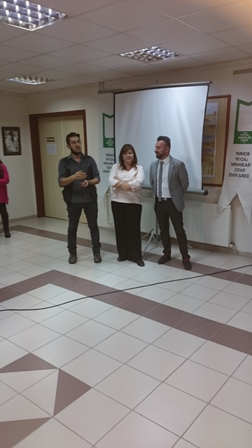 EGE ÜNİVERSİTESİ PEYZAJ MİMARLIĞI BÖLÜMÜNÜ ZİYARET ETTİK