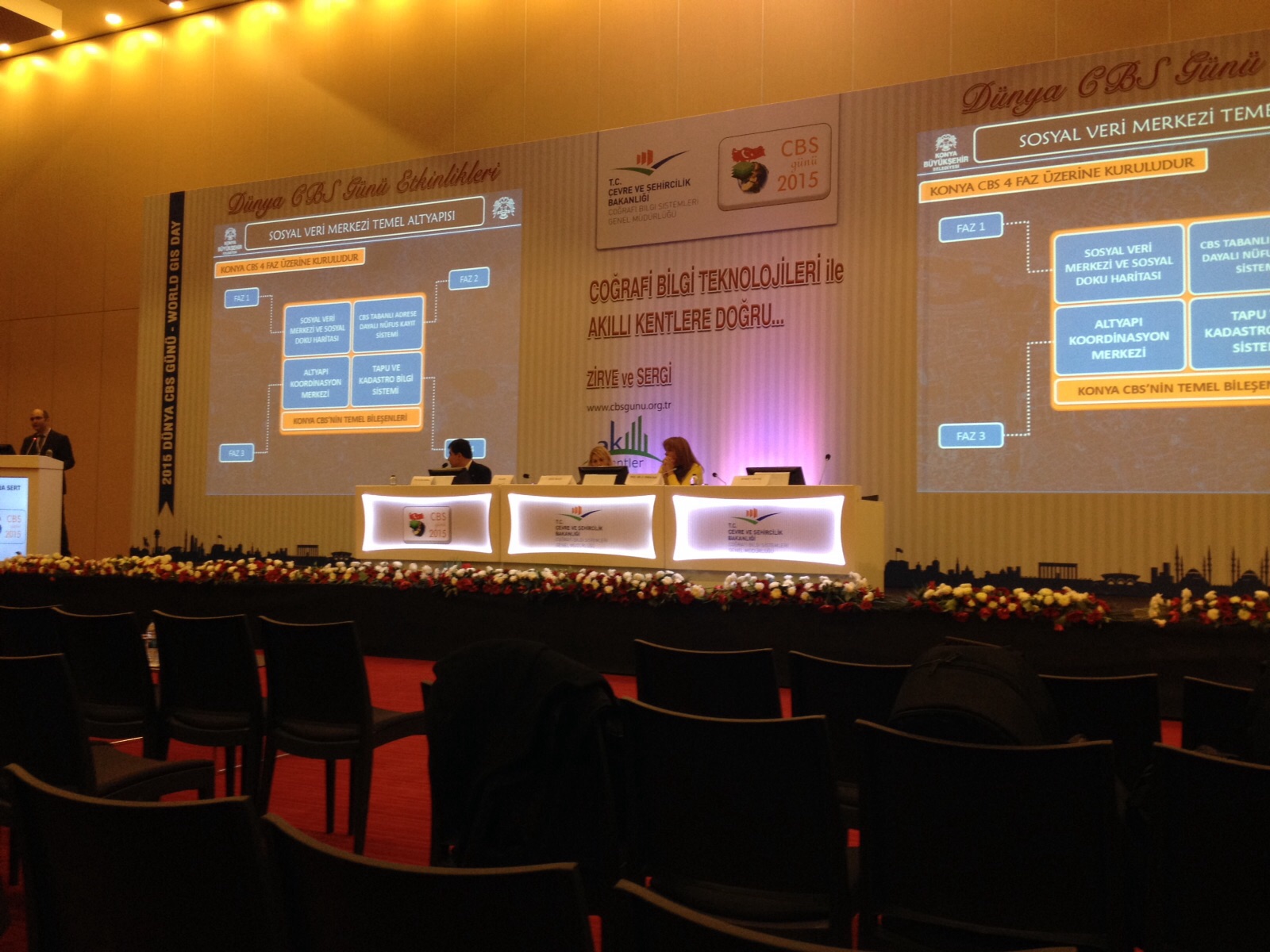 DÜNYA CBS GÜNÜ 2015 ZİRVE VE SERGİ ETKİNLİĞİNE KATILDIK