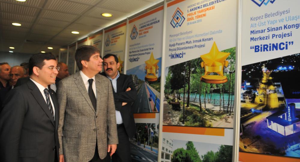 1.AKDENİZ BELEDİYECİLİK PROJE YARIŞMASI SERGİ VE ÖDÜL TÖRENİNE KATILDIK