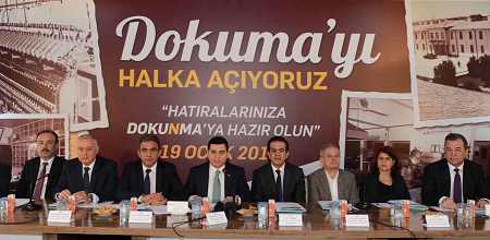 "DOKUMA`YI HALKA AÇIYORUZ " SLOGANIYLA BİR ARADAYIZ