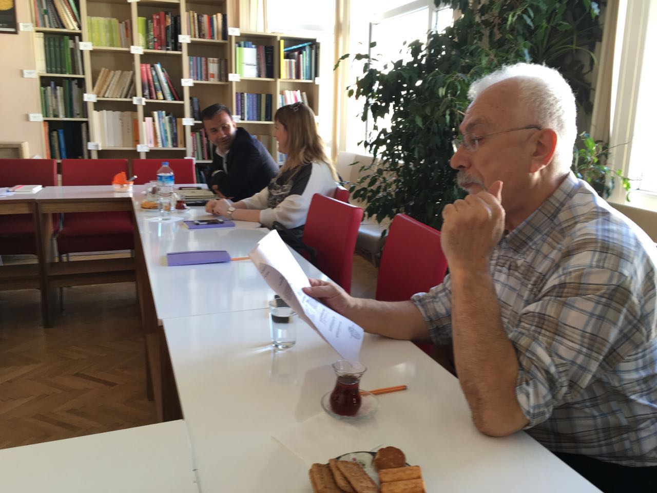 ODAMIZ 12. DÖNEM  YÖNETİM KURULU GÖREV DAĞILIMINI YAPARAK ÇALIŞMALARINA BAŞLADI 