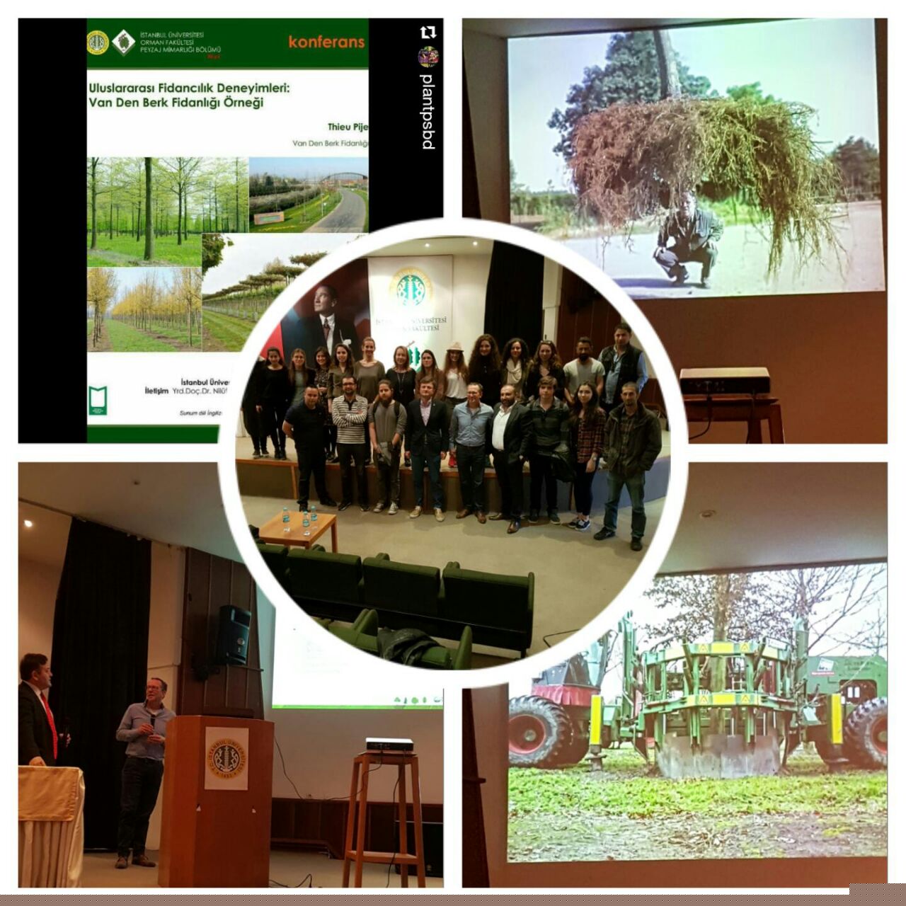 ULUSLARARASI FİDANCILIK DENEYİMLERİ: VAN DEN BERK FİDANLIĞI ÖRNEĞİ KONFERANSI 06 NİSAN 2016 TARİHİNDE GERÇEKLEŞTİRİLDİ